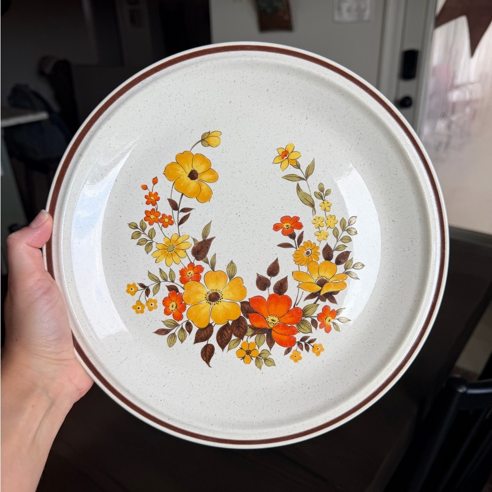 Hearthside stoneware dinner plate causal elegance Chablis